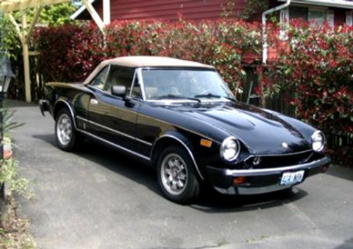 Product picture Fiat 124 Spider Factory Workshop Service Manual 1975-1982