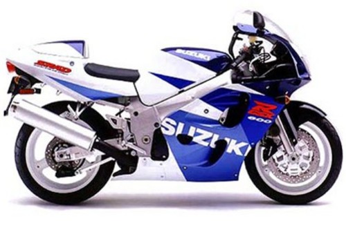 Product picture Suzuki GSXR 600 SRAD Service & Repair Manual 1996, 1997, 1998, 1999, 2000
